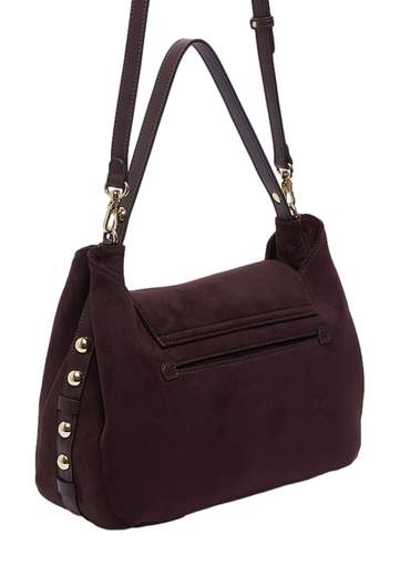 LIU JO BORSA SCAMOSCIATA CON BORCHIE