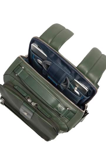 PIQUADRO ZAINO PORTA PC 14'' IN PELLE