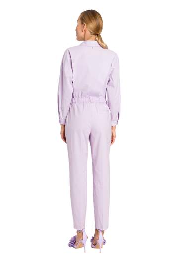 TWINSET ACTITUDE PANTALONI IN POPELINE