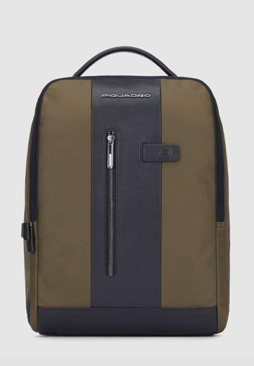 PIQUADRO ZAINO PORTA PC 15,6'' IN TESSUTO RICICLATO