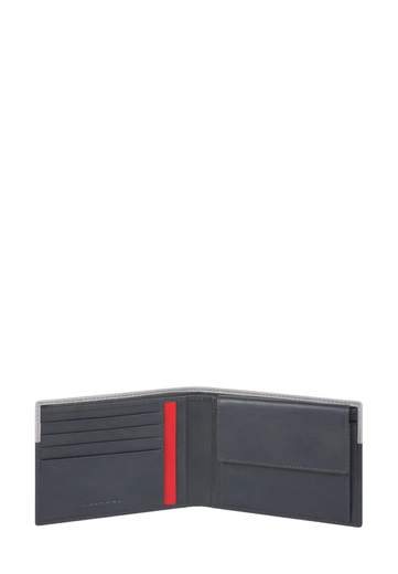 PIQUADRO PORTAFOGLI CON PORTA MONETE