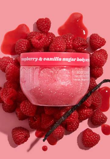 CIROA RASPBERRY & VANILLA BODY SCRUB 350GR