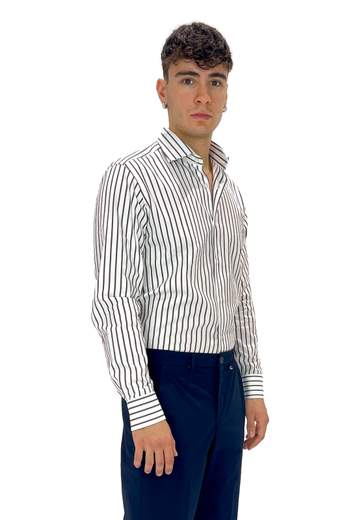 BRANCACCIO CAMICIA RIGHE LARGHE