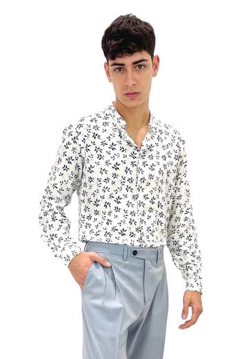 OUTFIT CAMICIA FANTASIA FOGLIE