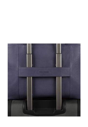 PIQUADRO BLACK SQUARE CARTELLA IN PELLE