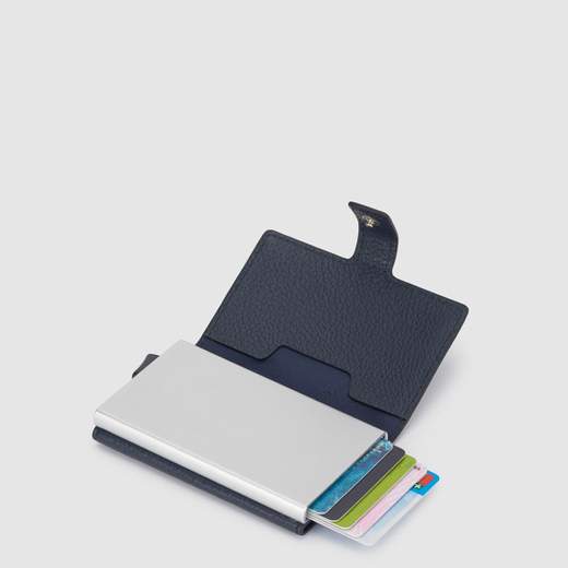 PIQUADRO PORTA CARTE DI CREDITO IN METALLO