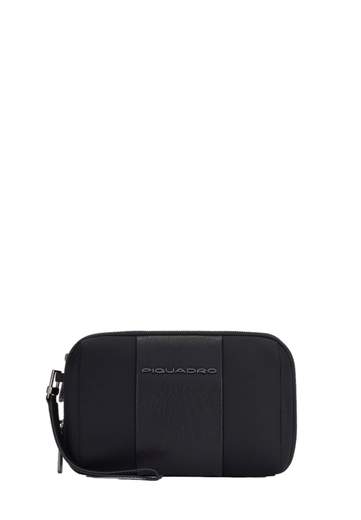 PIQUADRO POCHETTE IN TESSUTO