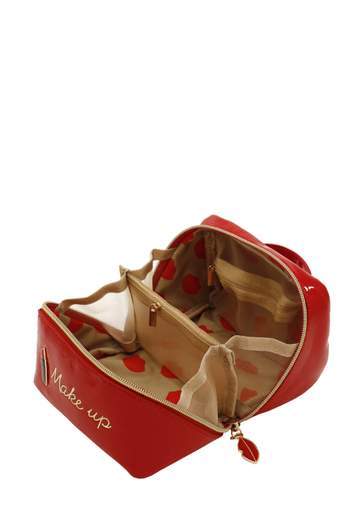 CAMOMILLA BEAUTY BAG S MAKE UP ROSSO