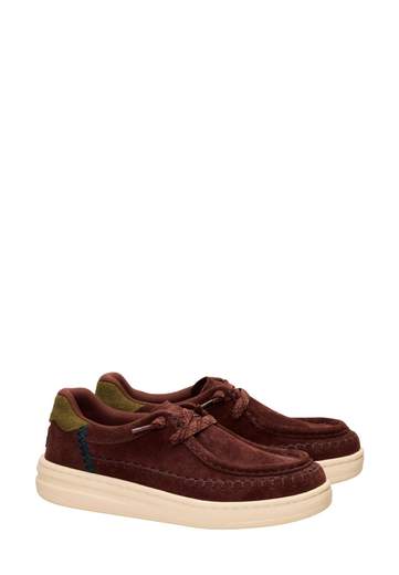 HEY DUDE SNEAKERS HARPER MOC CRAFTED SUEDE