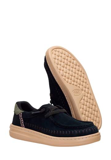 HEY DUDE SNEAKERS HARPER MOC CRAFTED SUEDE