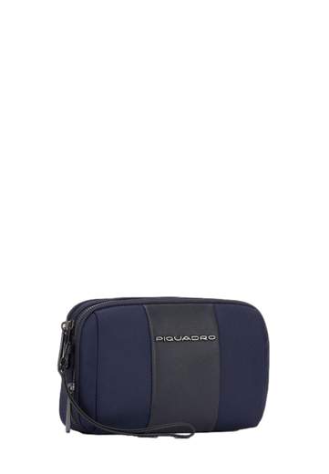 PIQUADRO POCHETTE IN TESSUTO