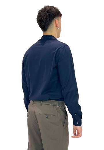 FILIPPO DE LAURENTIIS CAMICIA COREANA IN JERSEY