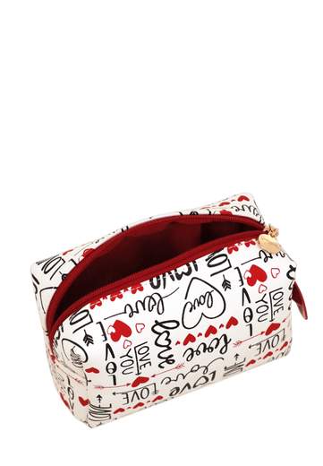 CAMOMILLA NECESSAIRE M LOVE BIANCO