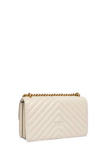 PINKO BORSA LOVE ONE MINI CHEVRON