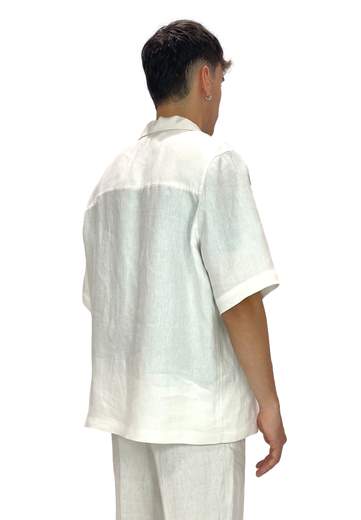 BE ABLE CAMICIA KAI IN PURO LINO