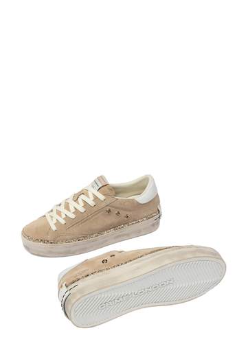 CRIME LONDON SNEAKERS DISTRESSED PLATFORM