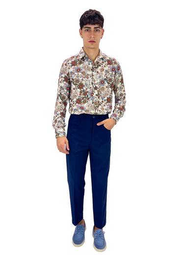 BONHEUR PANTALONI 5 TASCHE OVER FIT