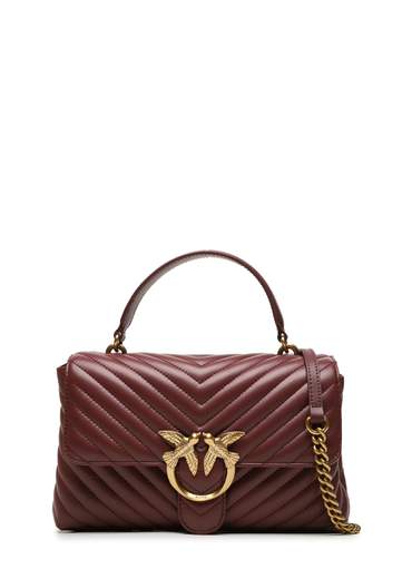 PINKO BORSA CON MANICO CLASSIC CHEVRON
