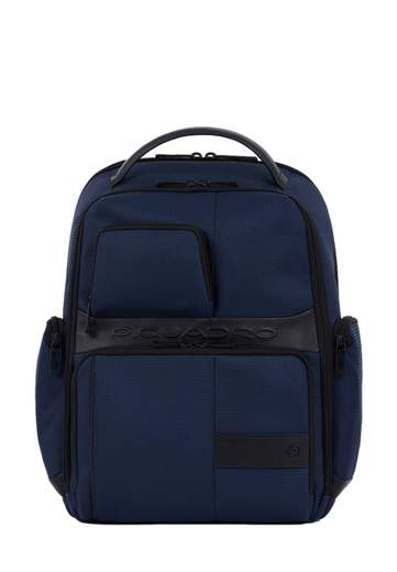 PIQUADRO ZAINO PORTA PC 15,6'' IN TESSUTO E PELLE