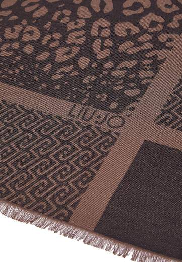 LIU JO STOLA JACQUARD ANIMALIER