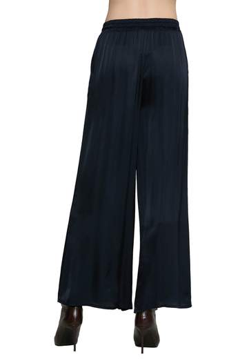 RELISH PANTALONE STOKER PALAZZO A VITA ALTA CON ELASTICO