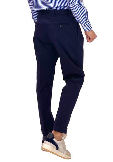 BE ABLE PANTALONI DOPPIA PENCES CON RISVOLTO