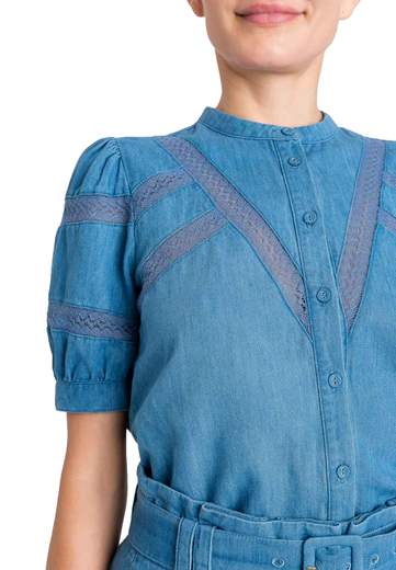 TWINSET CAMICIA DENIM