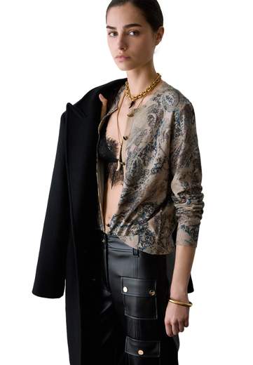 LIU JO CARDIGAN CON STAMPA