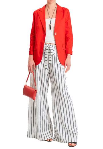 TENSIONE IN PANTALONE A RIGHE