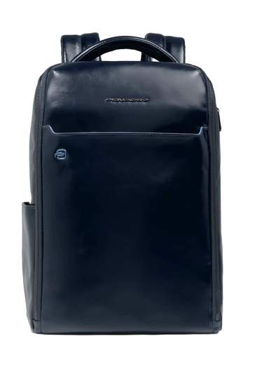 PIQUADRO ZAINO PORTA PC 14'' BLUE SQUARE