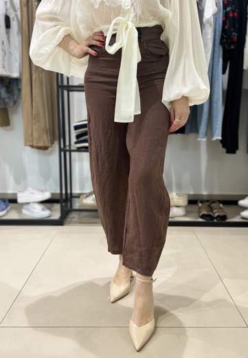 HAVEONE PANTALONE LINO