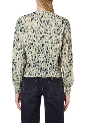 LIU JO CARDIGAN CON STAMPA