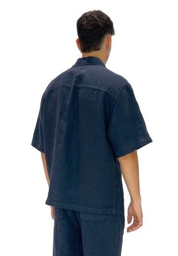 BE ABLE CAMICIA MICKY MANICA CORTA 100% LINO