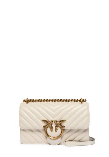 PINKO BORSA LOVE ONE MINI CHEVRON