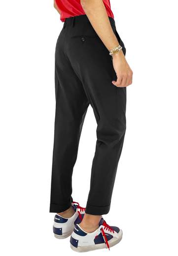 BE ABLE PANTALONI 1 PENCE CON RISVOLTO