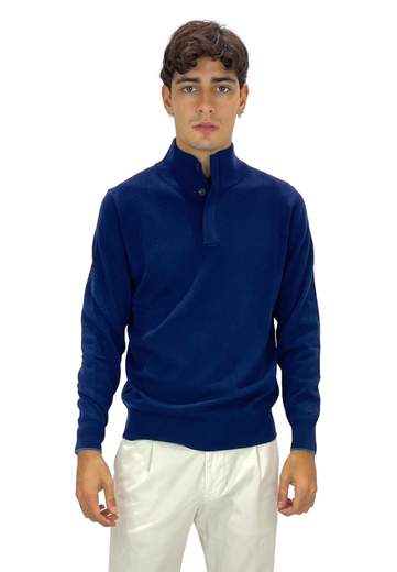SAINT BARTH LUPETTO CON BOTTONI IN LANA MERINO E CASHMERE