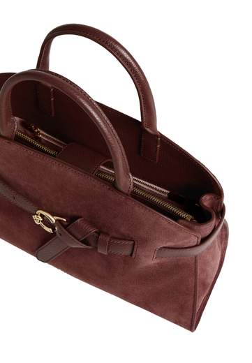 COCCINELLE BORSA SABINE SUEDE MEDIA