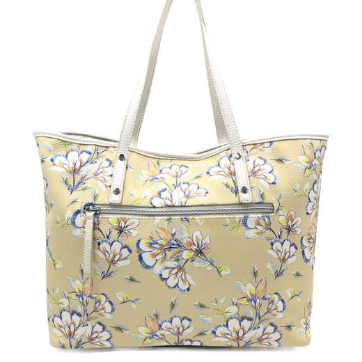 ATELIER DU SAC SHOPPING STAMPA FIORI