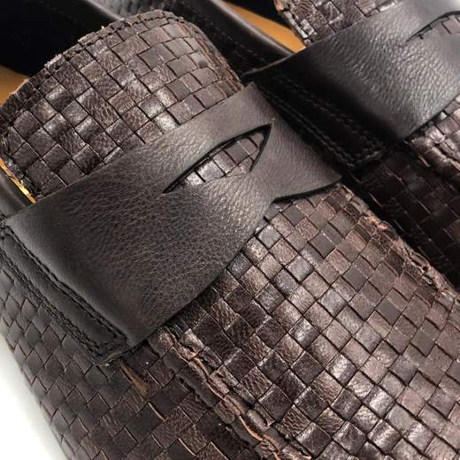 MANIFATTURE ETRUSCHE MOCASSINO INTRECCIATO