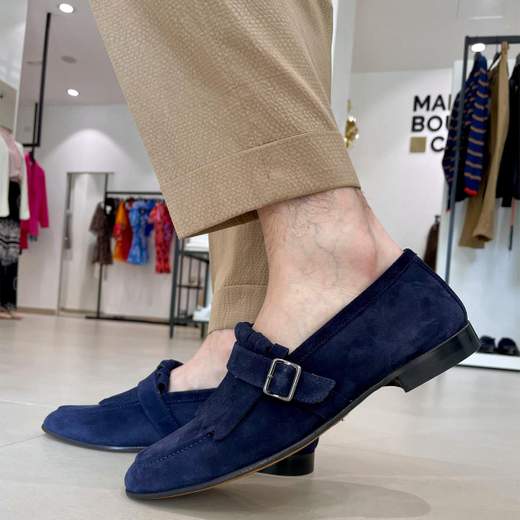 MANIFATTURE ETRUSCHE MOCASSINO CON FRANGIA