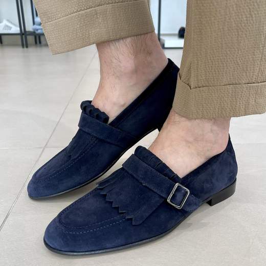 MANIFATTURE ETRUSCHE MOCASSINO CON FRANGIA