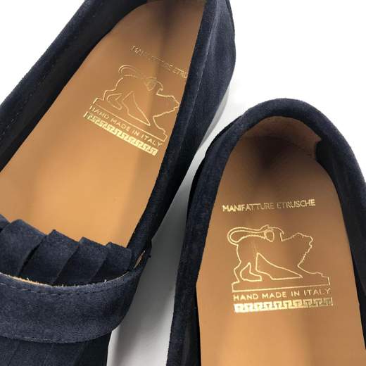 MANIFATTURE ETRUSCHE MOCASSINO CON FRANGIA