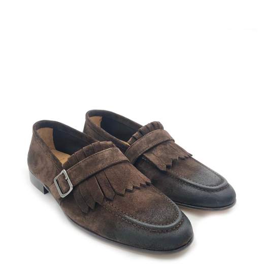 MANIFATTURE ETRUSCHE MOCASSINO CON FRANGIA