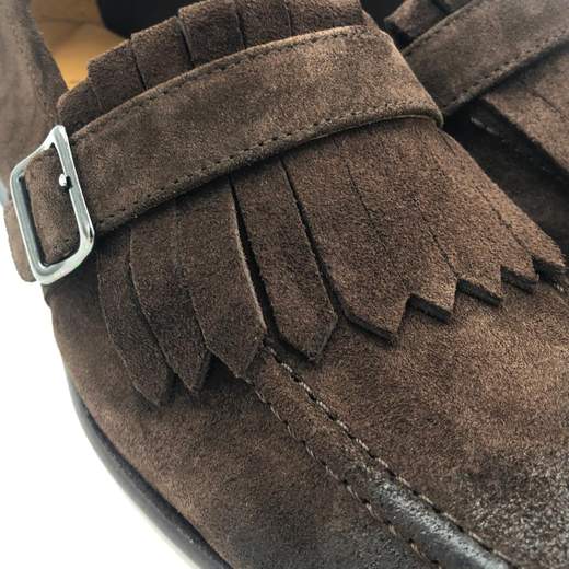 MANIFATTURE ETRUSCHE MOCASSINO CON FRANGIA