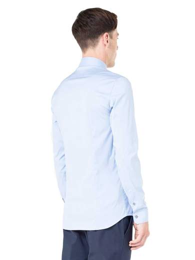 PATRIZIA PEPE CAMICIA IN POPELINE DI COTONE STRETCH
