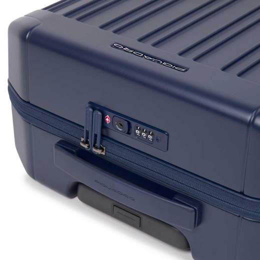 PIQUADRO TROLLEY CABINA RIGIDO ULTRA SLIM 4 RUOTE PQ-LIGHT