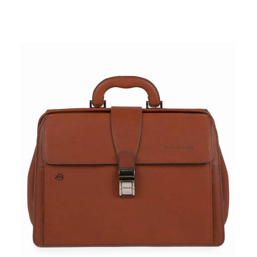 PIQUADRO BORSA MEDICO BLACK SQUARE