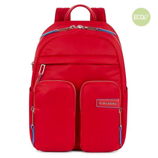 PIQUADRO ZAINO PORTA PC 14'' IN TESSUTO RICICLATO