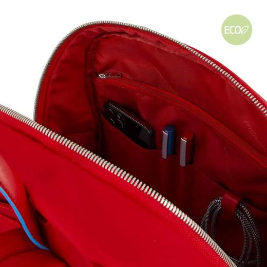 PIQUADRO ZAINO PORTA PC 14'' IN TESSUTO RICICLATO