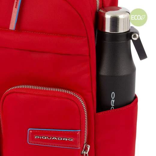PIQUADRO ZAINO PORTA PC 14'' IN TESSUTO RICICLATO